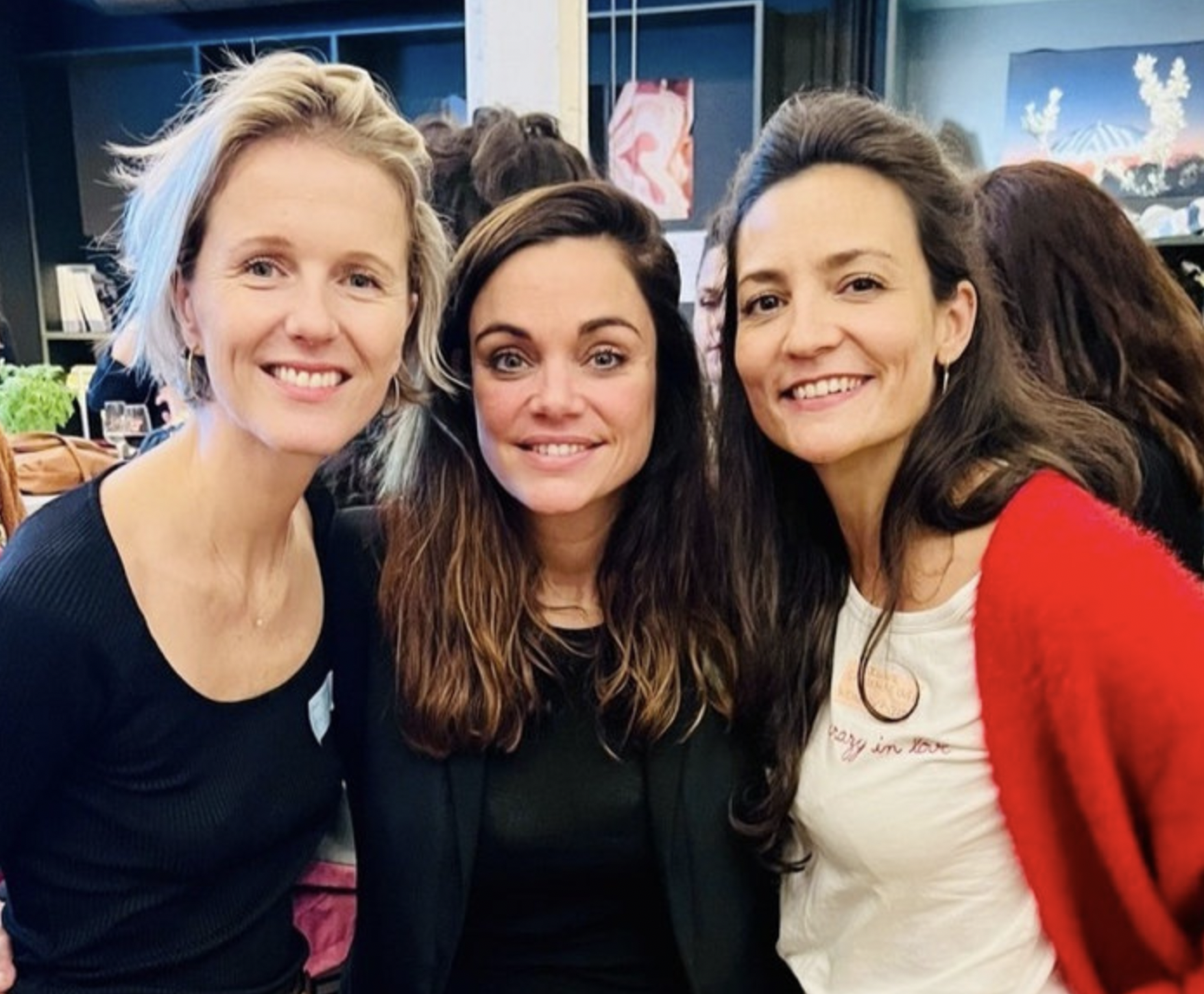 Mélanie, Chloé et Céline de Women & Podcasts