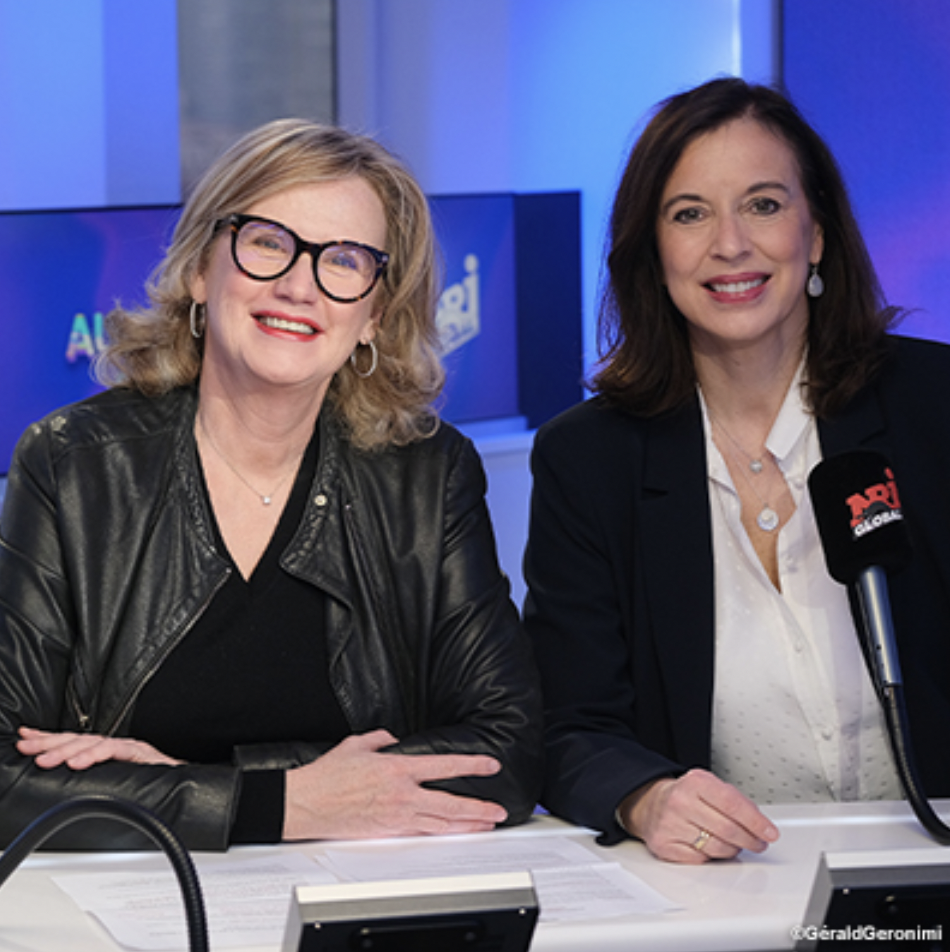 Anne-Françoise Stasser, directrice générale de Sup de Pub et Cécile Chambaudie, présidente de NRJ Global