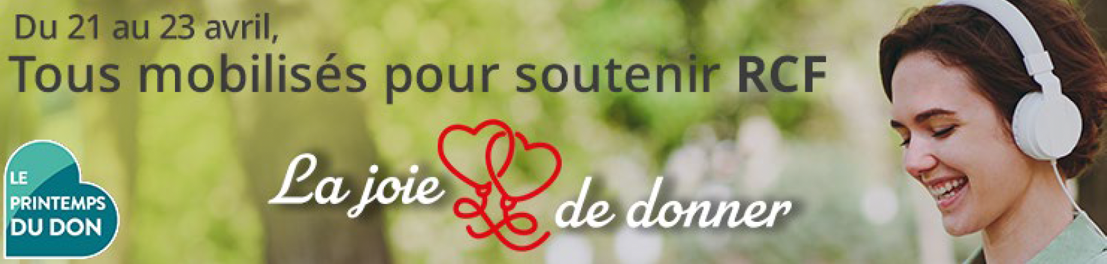 RCF va organiser le "Printemps du don"