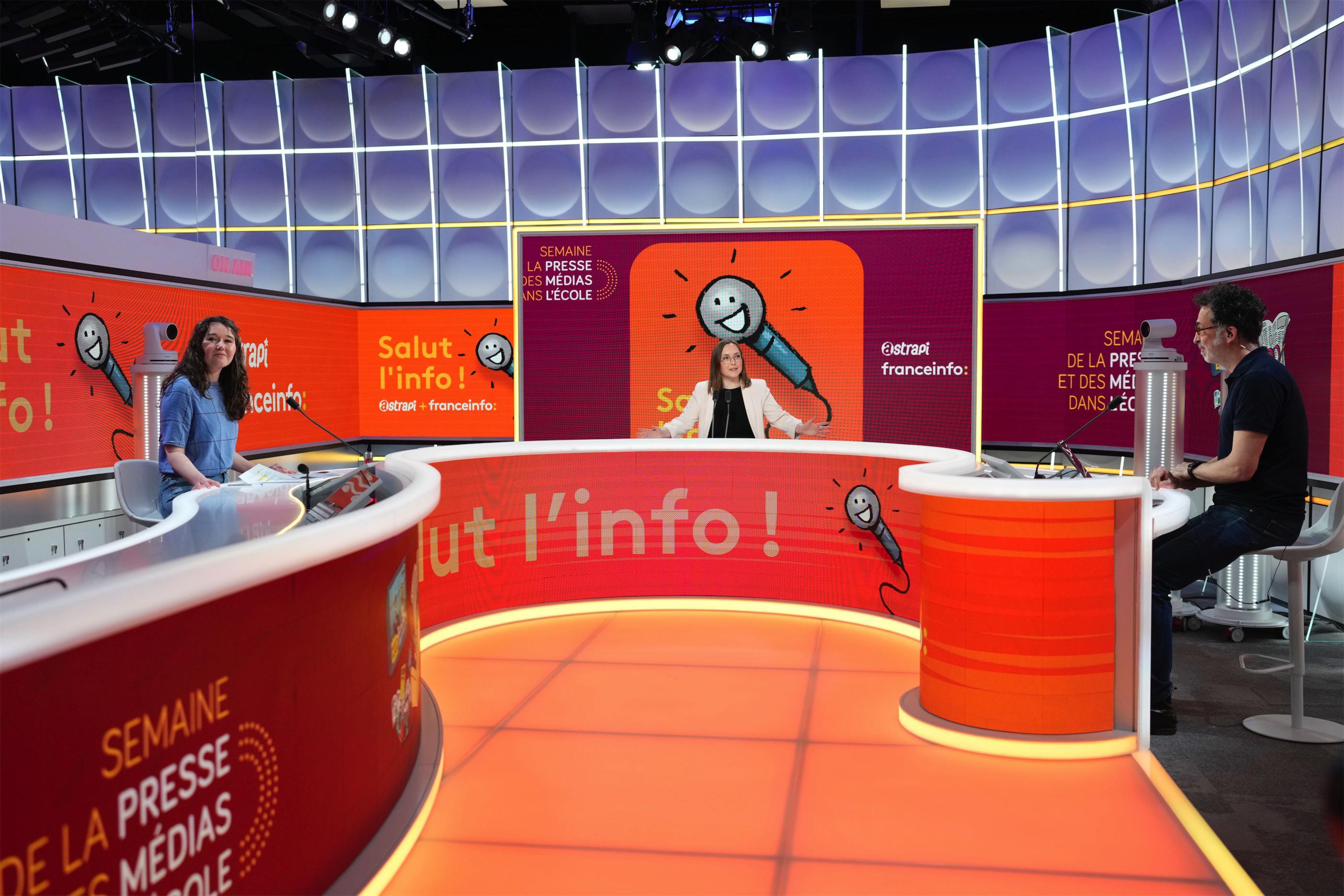 franceinfo et Astrapi recompensés pour le webinaire "Salut l'info ! : le direct"