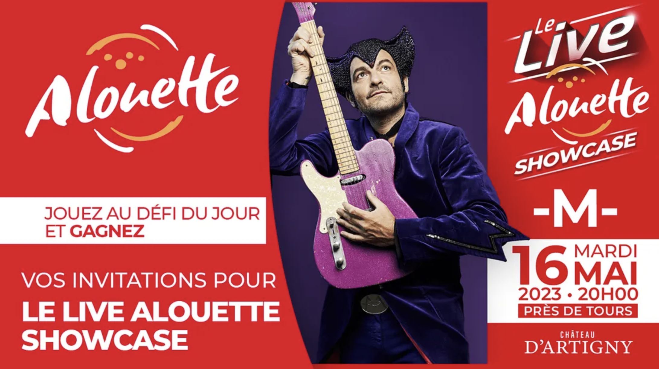 Alouette : un concert privé avec Matthieu Chedid