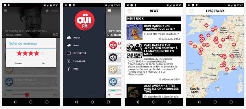L'application Oui FM récompensée