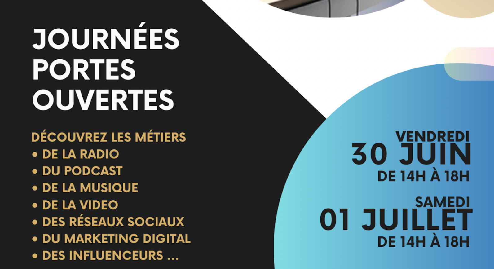 Portes ouvertes à la Podcast&amp;RadioHouse