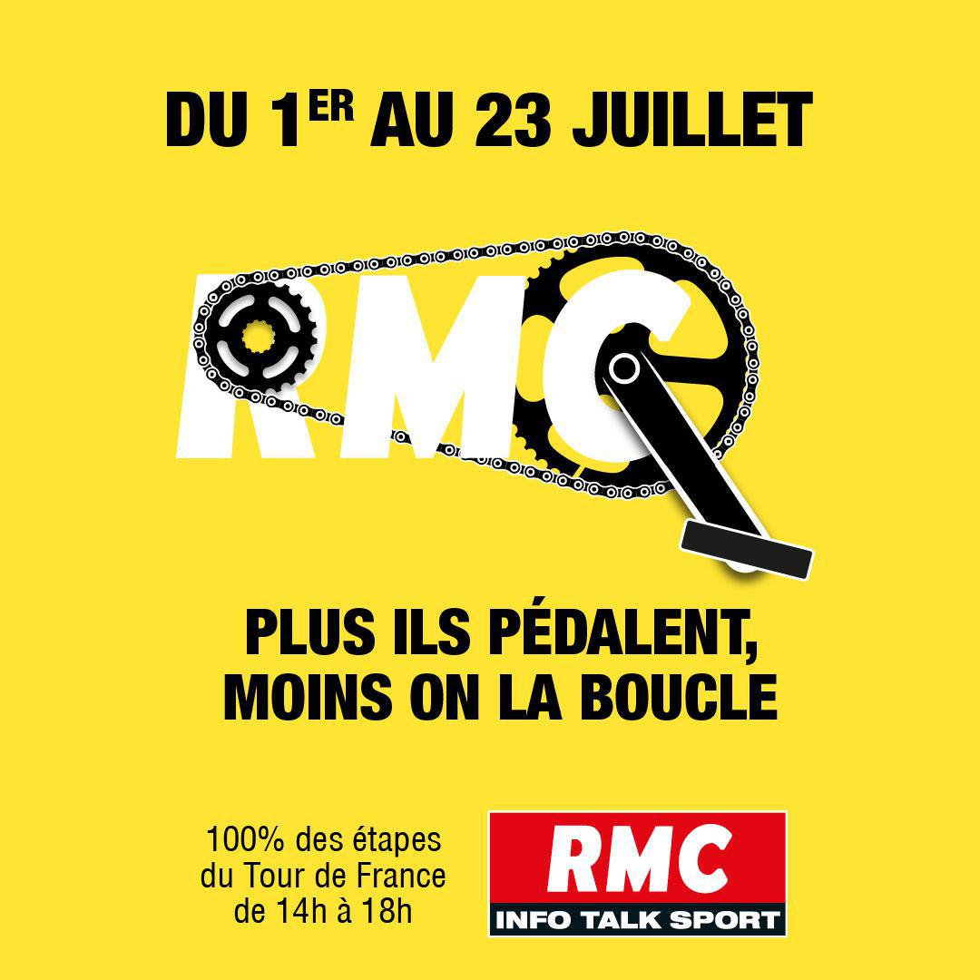 RMC sur les routes du Tour de France