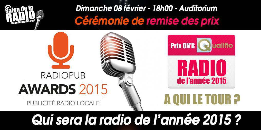 La cérémonie de remise des Prix ON'R Qualifio se tiendra ce dimanche 8 février à 18h.