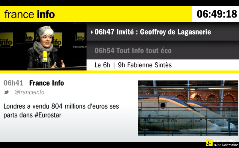 Désormais, le Live de France Info ça se regarde