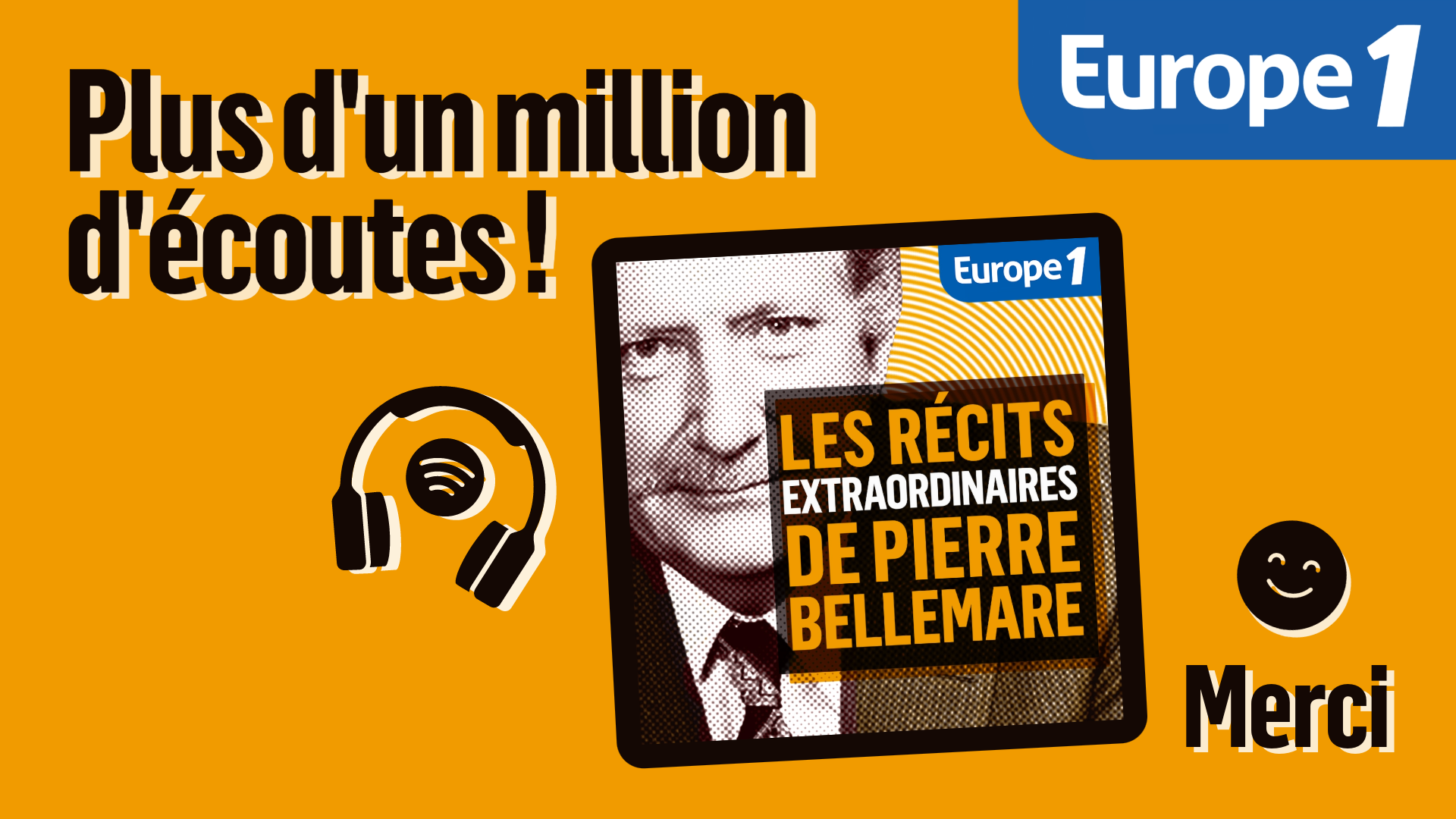 Avant de découvrir la saison 2 des "Récits extraordinaires de Pierre Bellemare" qui arrivera fin janvier 2024, les auditeurs sont invités à écouter les 15 épisodes du podcast déjà en ligne.