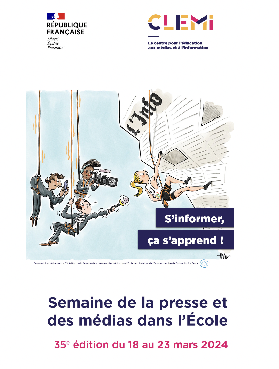 Radio France aux côtés du CLEMI pour la 35e Semaine de la presse