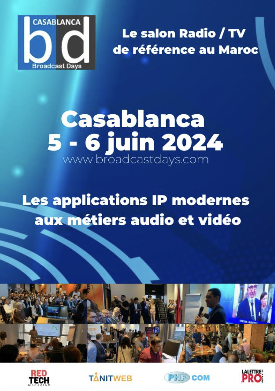 Les Casablanca Broadcast Days de retour les 5 et 6 juin