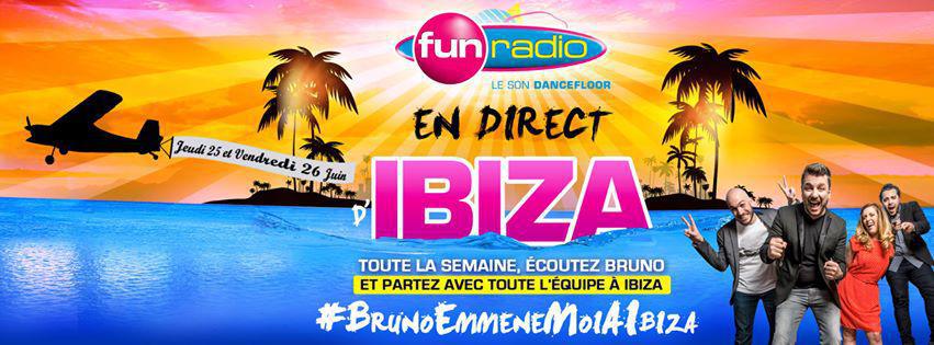 Bruno Guillon s'envole vers Ibiza