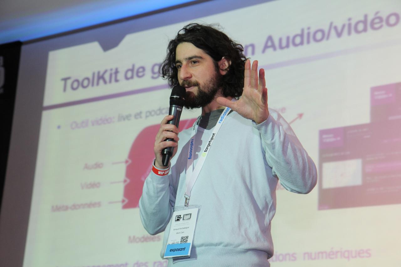 Arnaud Anchelergue dirige Multicam System, une société qui intervient au Oüi FM Festival © Serge Surpin
