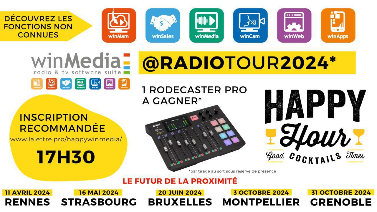 RadioTour à Strasbourg : téléchargez votre badge d'accès gratuit