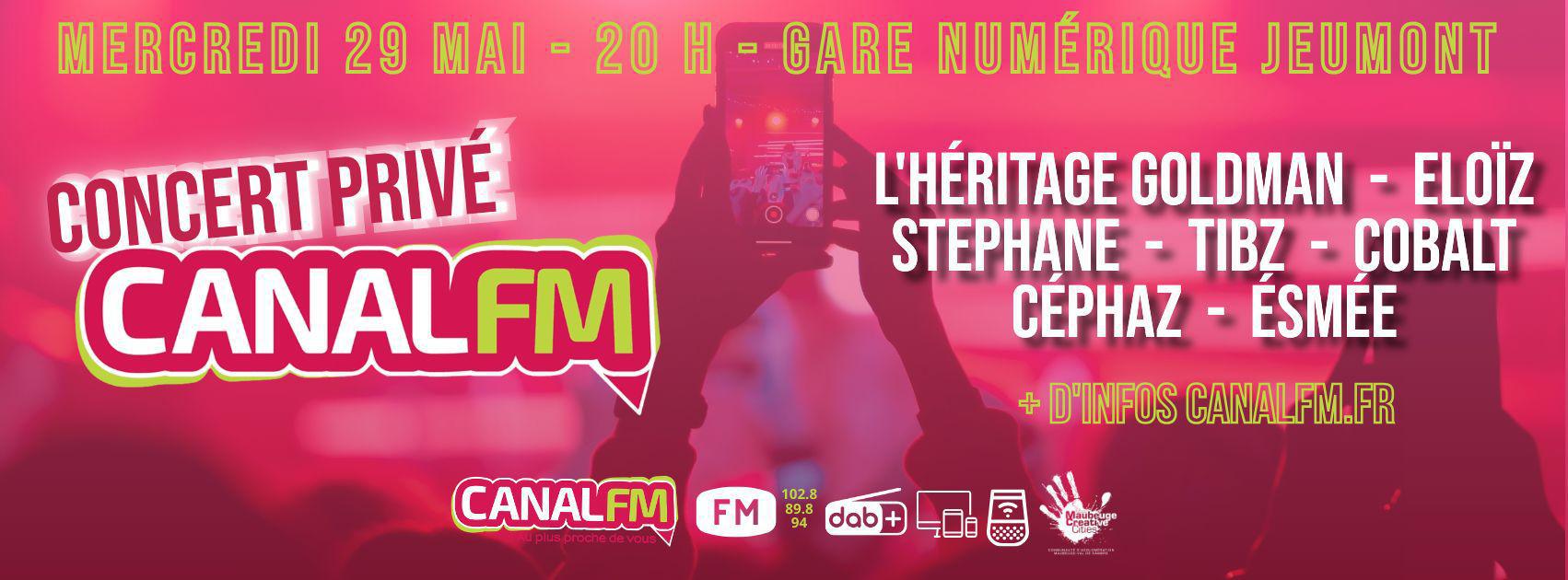 Canal FM organise son premier concert privé