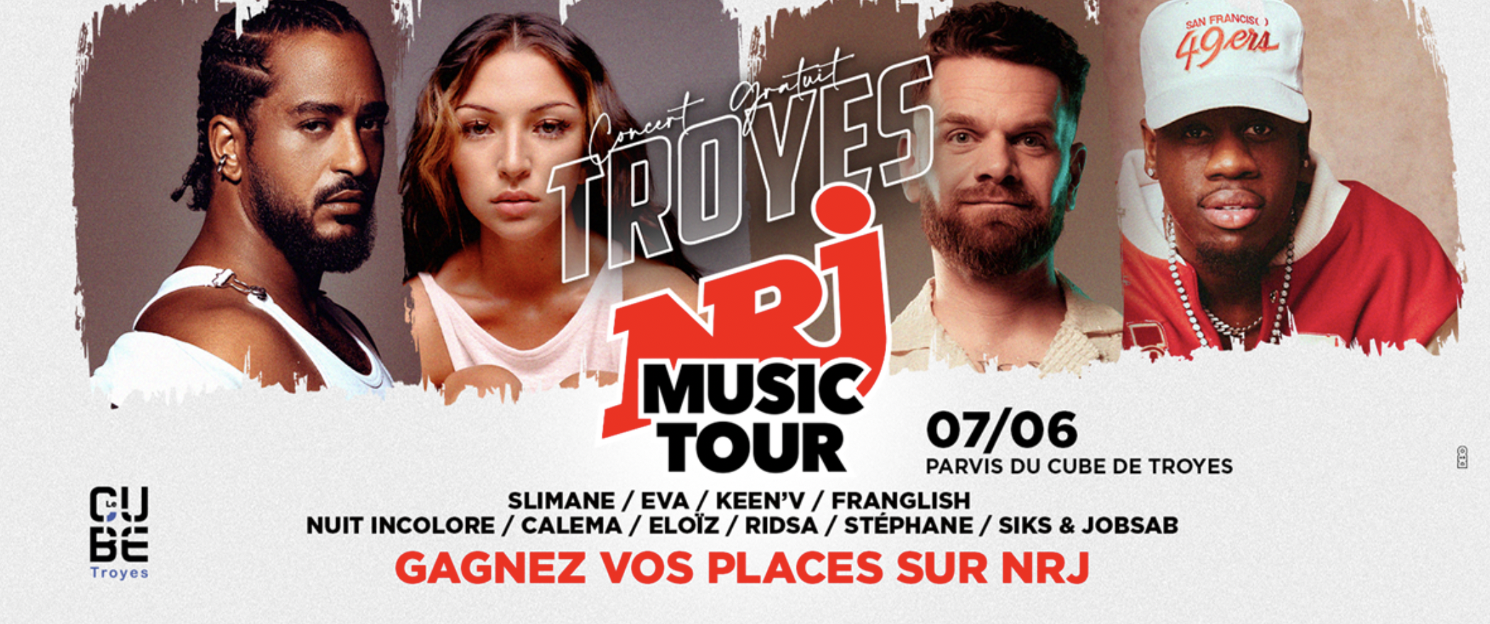 Le NRJ Music Tour fait étape à Troyes