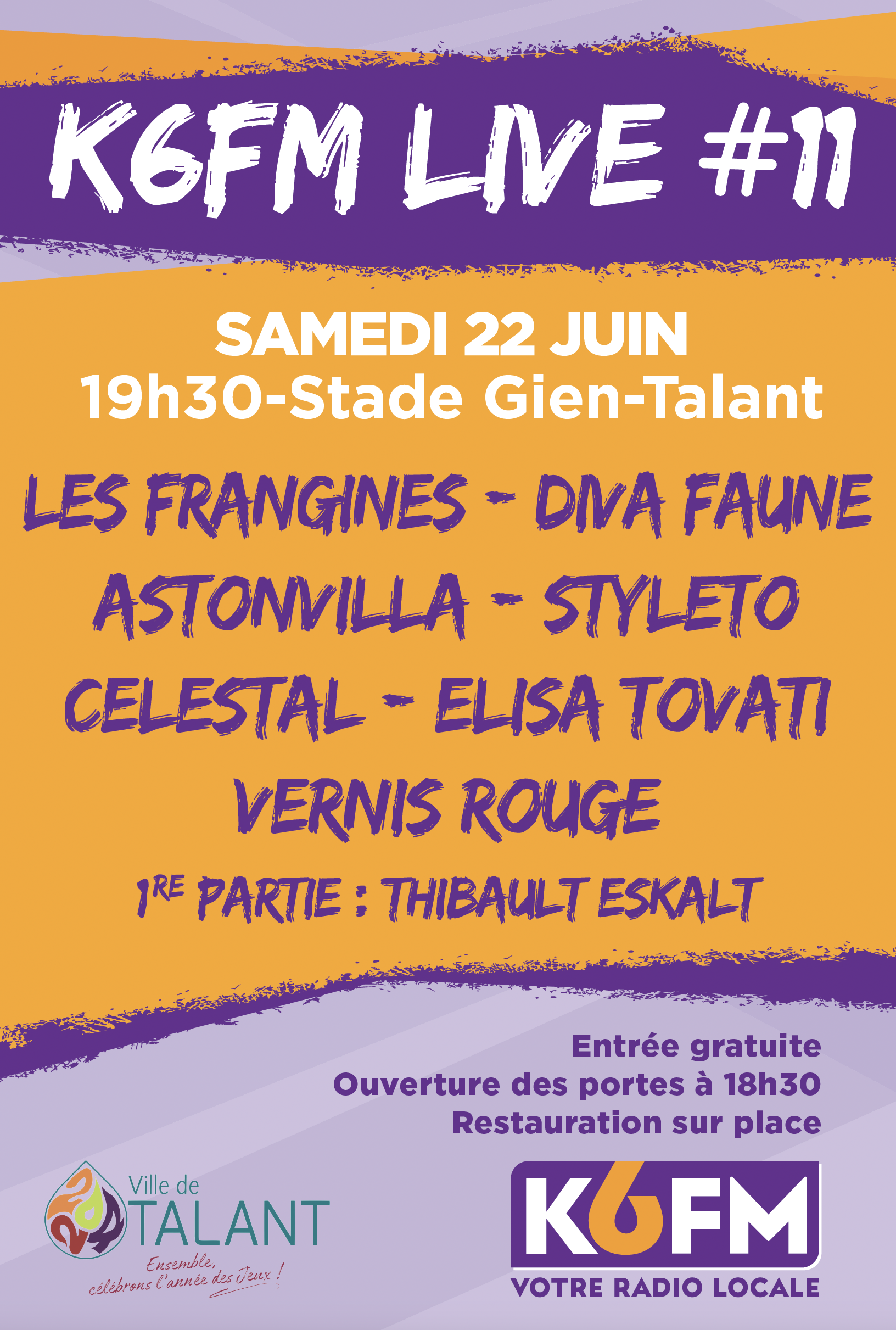 K6 prépare un nouveau K6FM Live