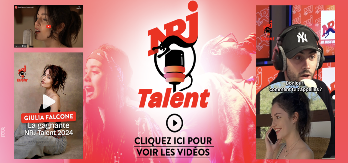 Giulia Falcone : lauréate du concours NRJ Talent 2024