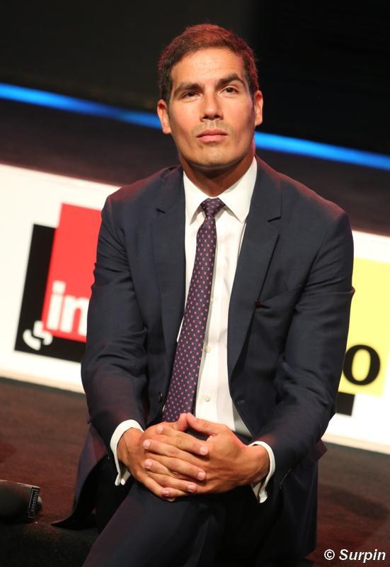 Mathieu Gallet, PDG de Radio France, hier au Studio 105 © Serge Surpin