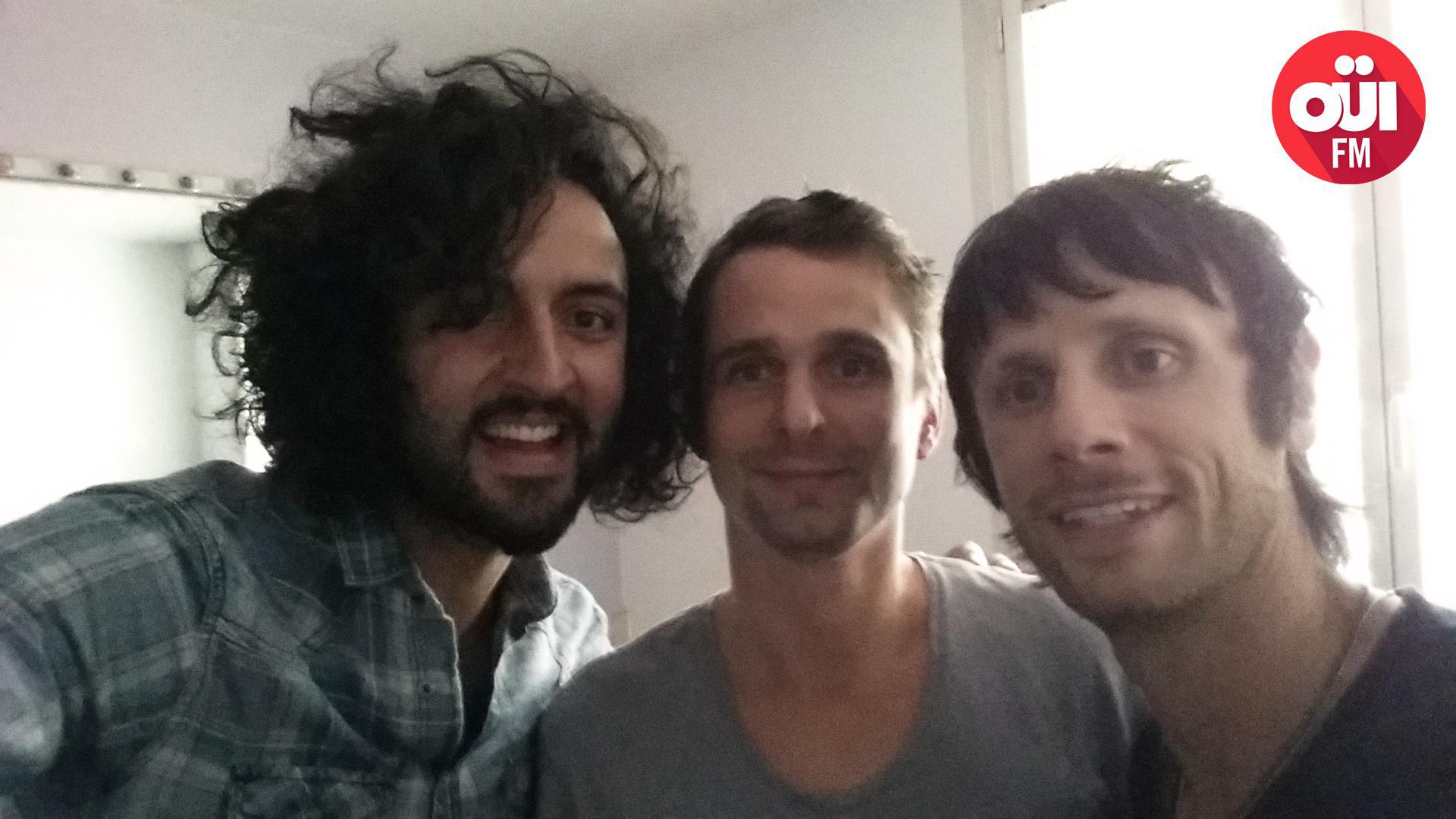 Muse : “On adore se réveiller et écouter Oui FM”