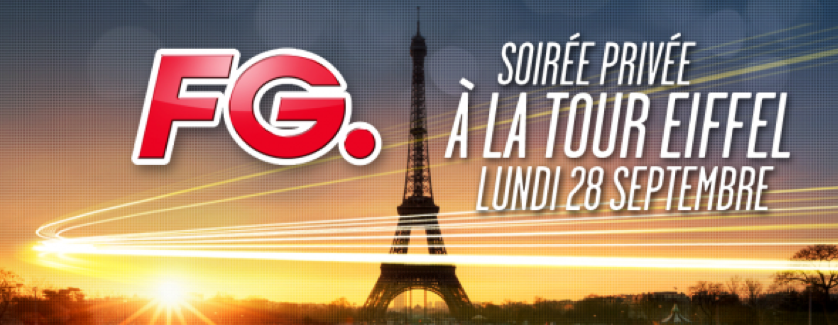 Radio FG en direct de la Tour Eiffel