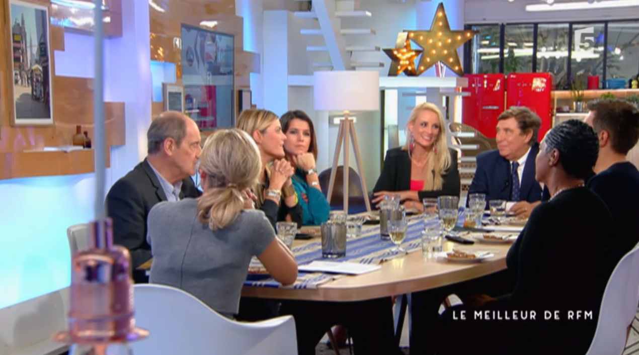 Le trio féminin de RFM dans C à vous sur France 5