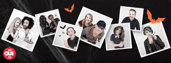 Halloween : Oui FM et ses animateurs démoniaques