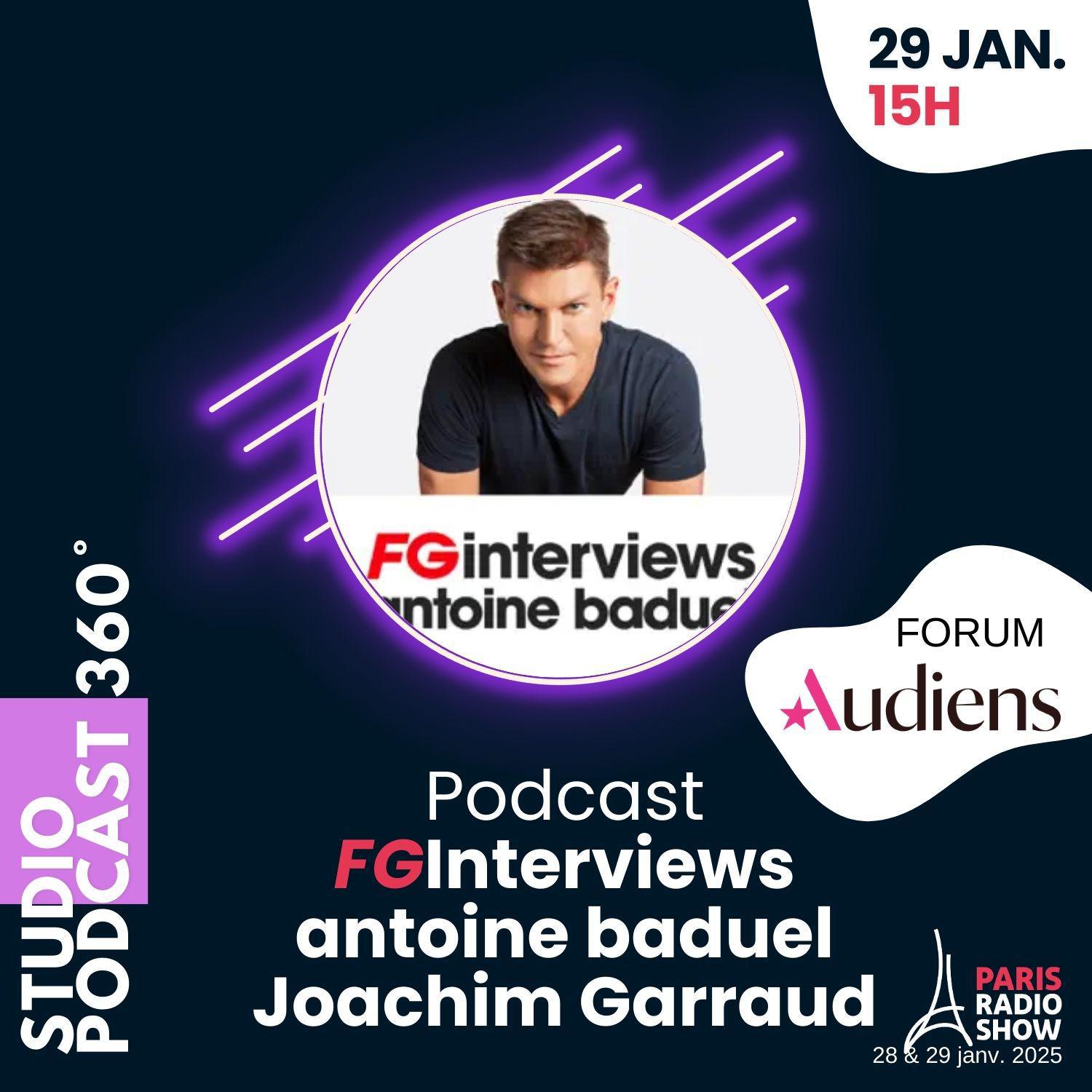 Avant le Paris Radio Show, Joachim Garraud passe par FG