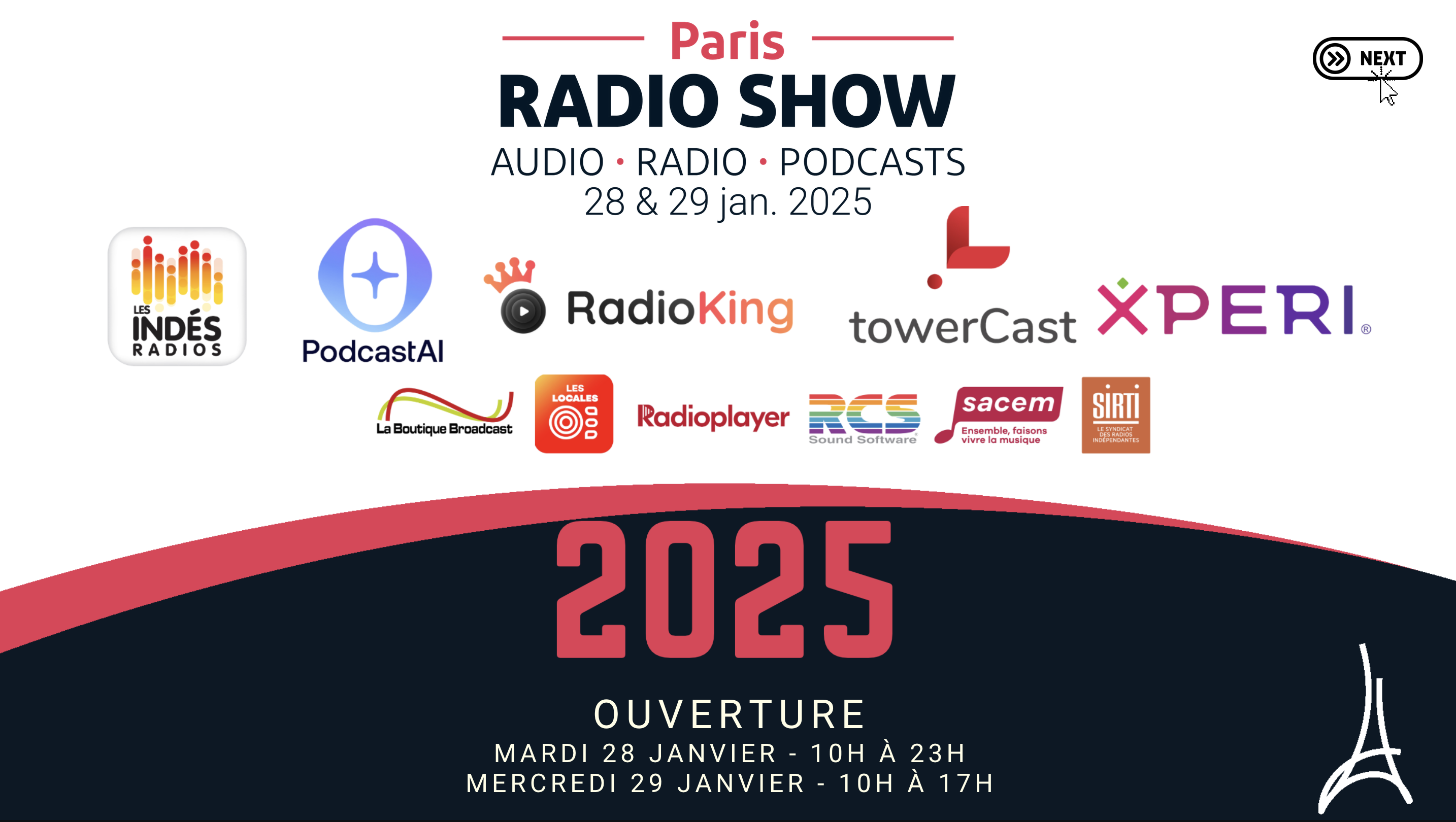 Paris Radio Show 2025 : réservez votre badge d'accès gratuit
