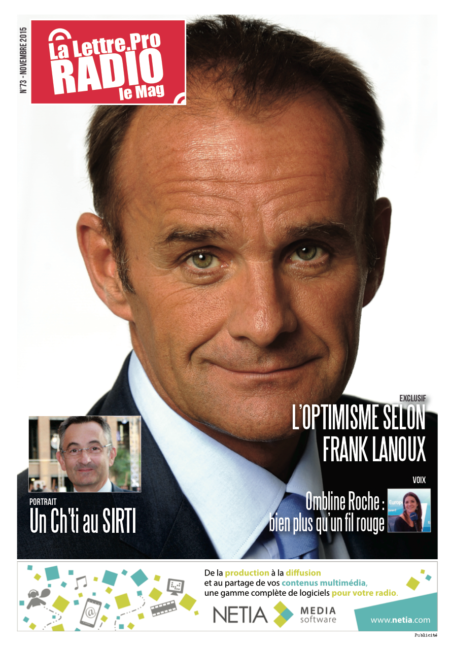 Frank Lanoux est le directeur des programmes de RMC depuis 2001 et le directeur général depuis 2008