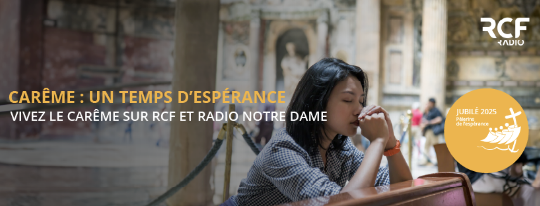 RCF accompagne ses auditeurs dans le temps du Carême