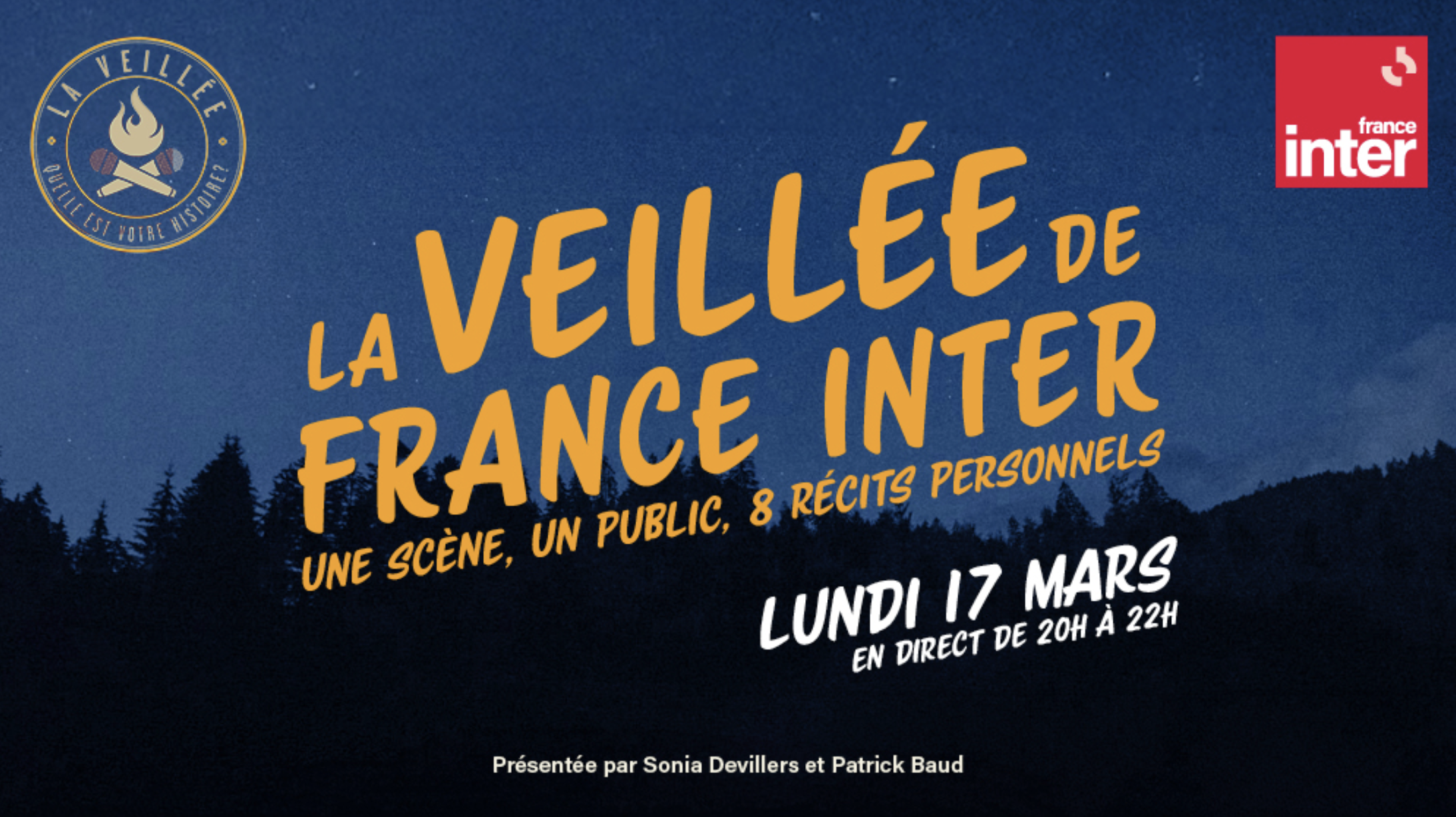 Une nouvelle nuit de partage avec "La Veillée" de France Inter