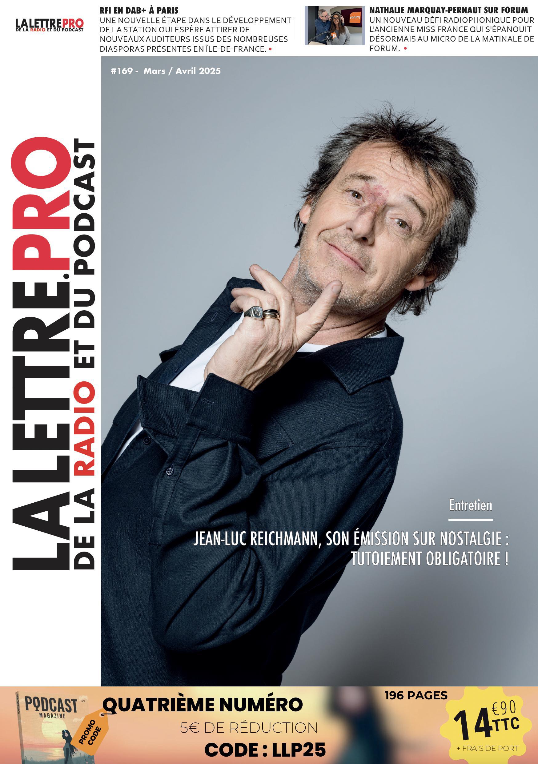 Découvrez le 169e numéro de La Lettre Pro de la Radio