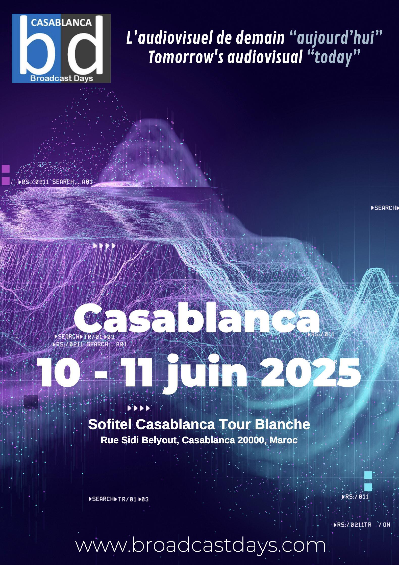 Le futur du broadcast en débat aux Casablanca Broadcast Days