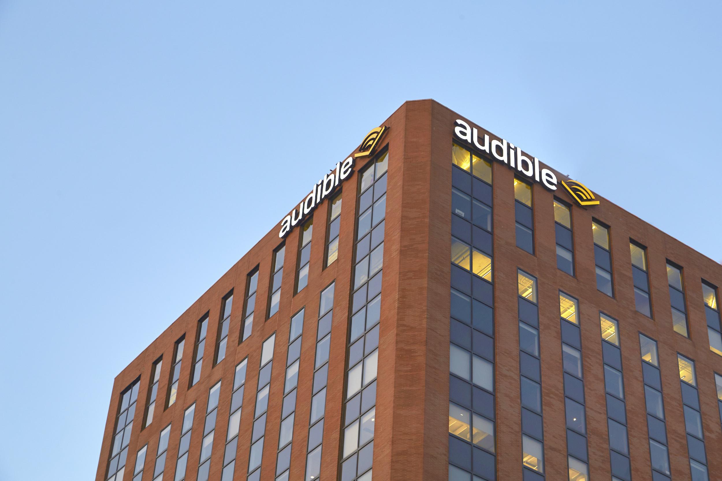 Le siège d'Audible à Newark dans le New Jersey @ Audible