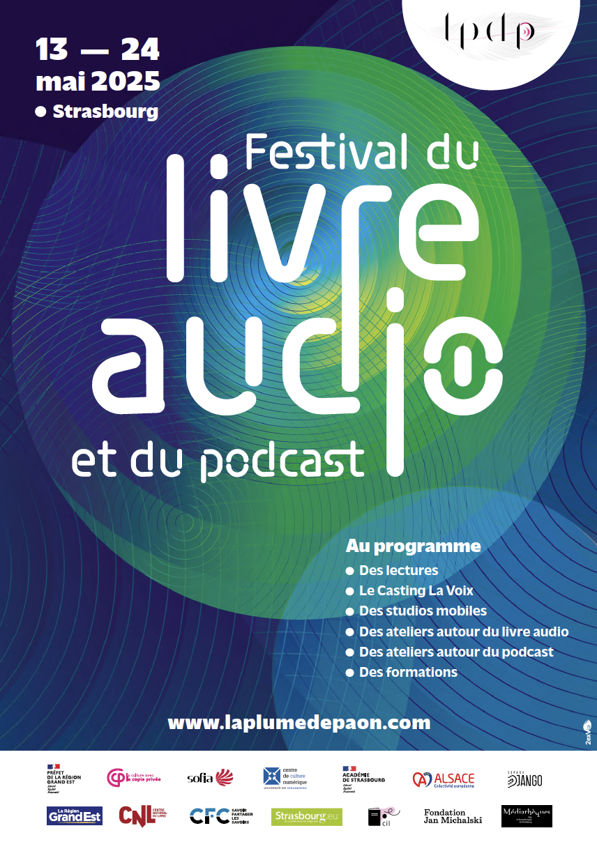 Strasbourg accueillera le Festival du Livre Audio et du Podcast