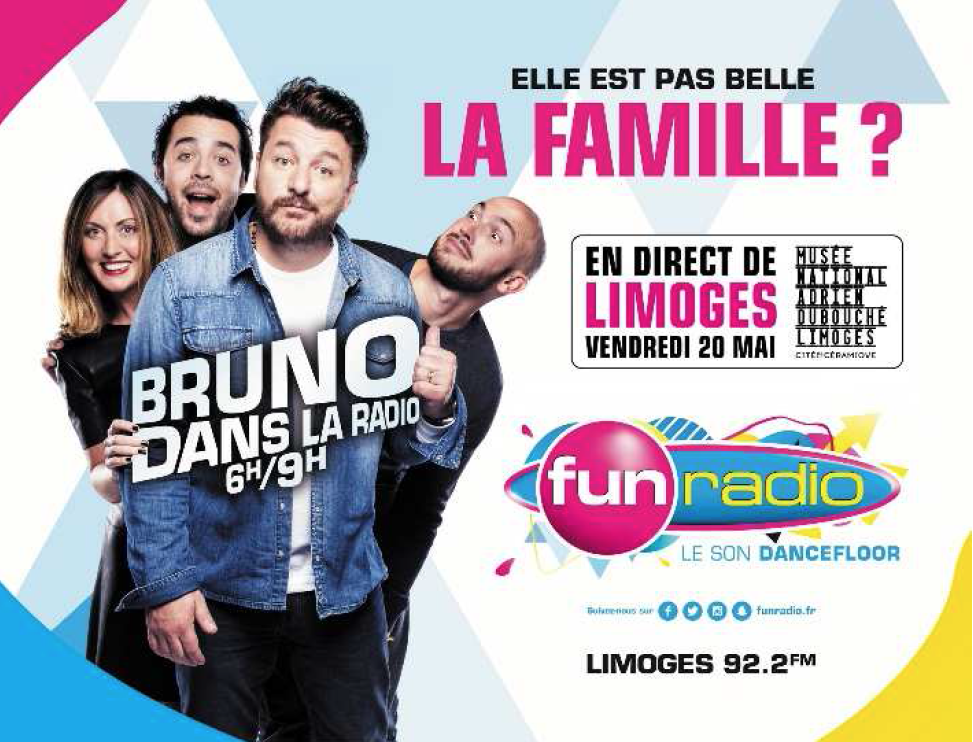 Fun Radio : la matinale s'installe à... Limoges