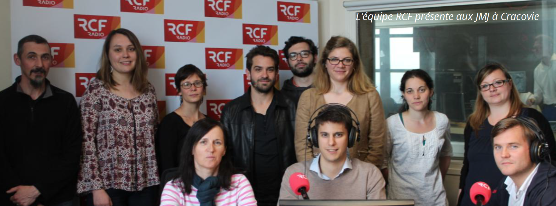 L'équipe de RCF qui sera présente lors des JMJ à Cracovie