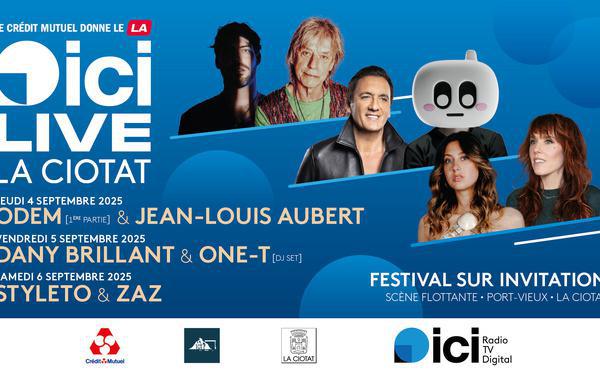 "Ici Live" à La Ciotat : un rendez-vous radio pour lancer la saison