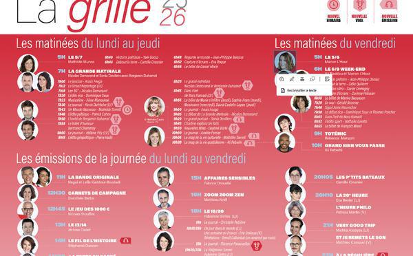 C'est le "grand déploiement" sur France Inter