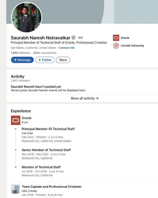 Who Is Saurabh Netravalkar and Why His Out-of-Office Response and Immigration Status Went Viral!