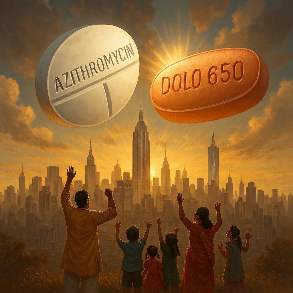 Why Indians in the USA Love Azithromycin and Dolo 650