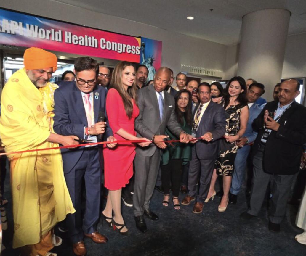 Historic Inauguration: NYC Mayor Eric Adams Kicks Off AAPI’s First World Health Congress