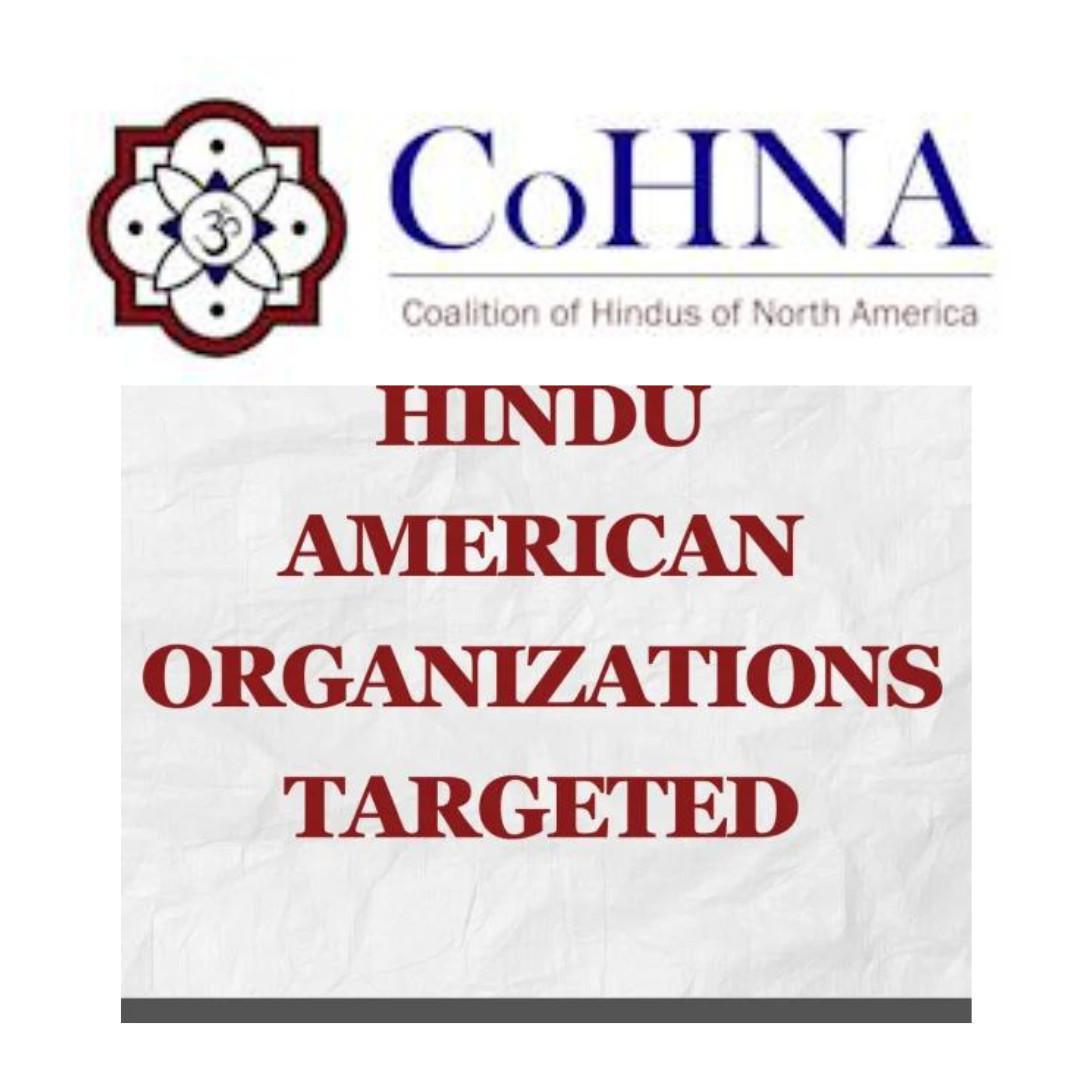 Hindu American Group Condemns Misinformation Campaign, Hate Targeting Communities. Hindu American Group Condemns Misinformation Campaign, Hate Targeting Communities.