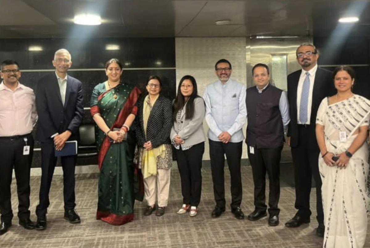 India's Gender Equality Efforts Shine in Washington: Smriti Irani Engages with World Bank Leaders