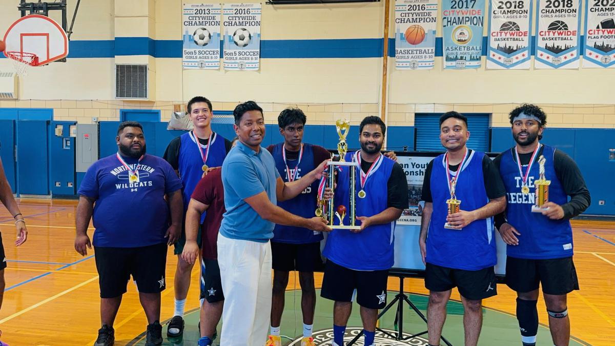 Legends Shine at ICCCNA's 25th Indo-American Youth Basketball Tournament