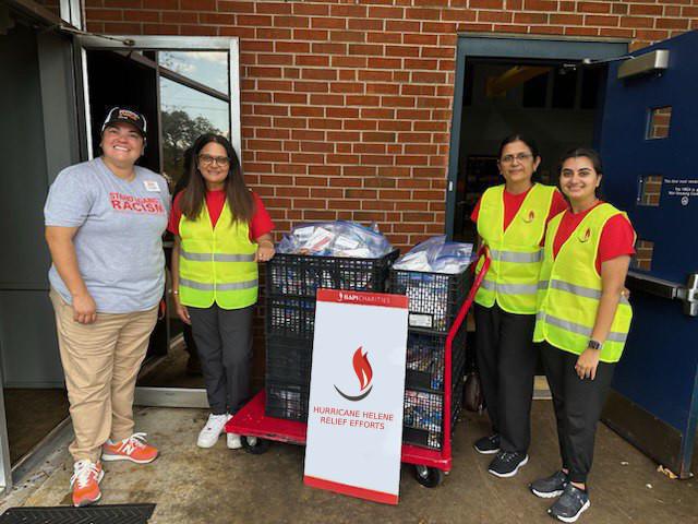 BAPS Charities Launches Hurricane Helene Relief Efforts in Carolinas