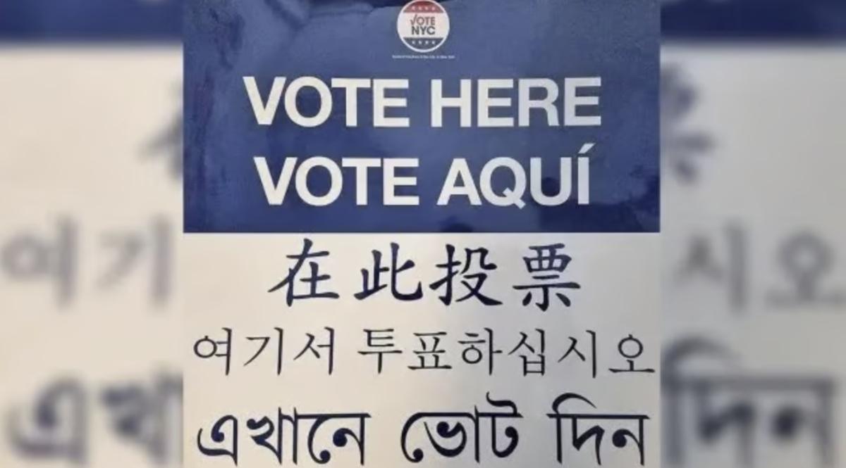 New York Adds Bengali to Ballots for Enhanced Language Access