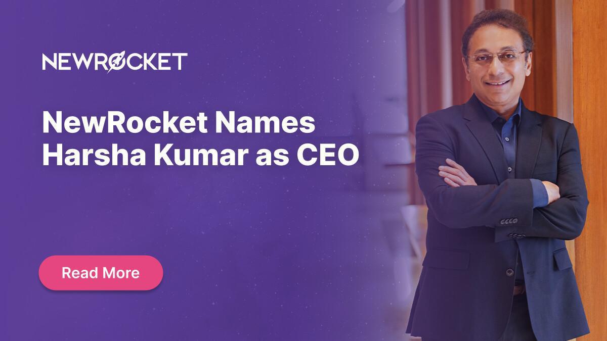 Harsha Kumar Takes the Lead at NewRocket: A New Era Begins