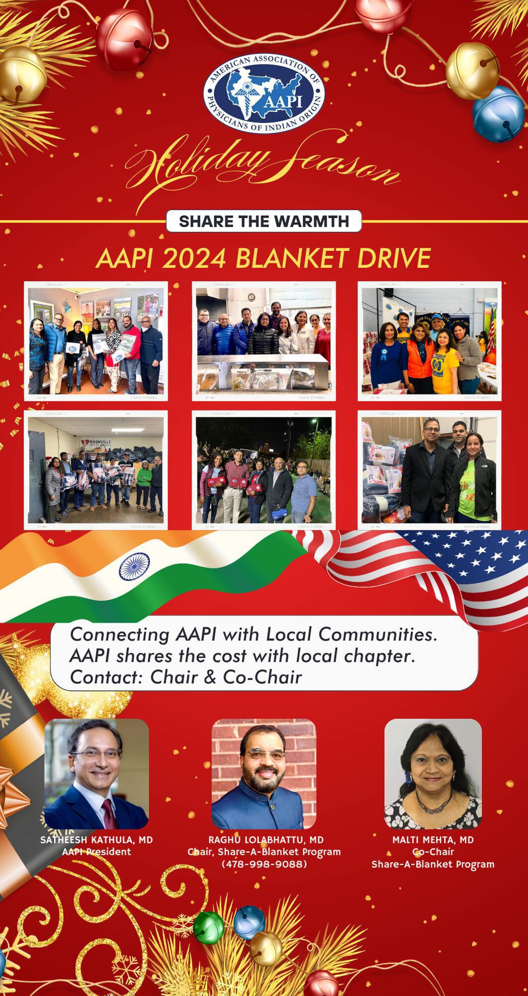 Share-the-Warmth: AAPI's Winter Initiative Helps the Needy Share-the-Warmth: AAPI's Winter Initiative Helps the Needy