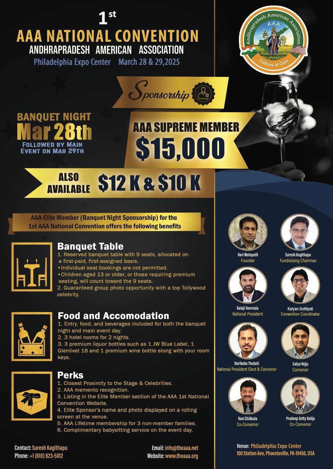 AAA’s First-Ever National Convention – Grand Kickoff with Open Registrations!