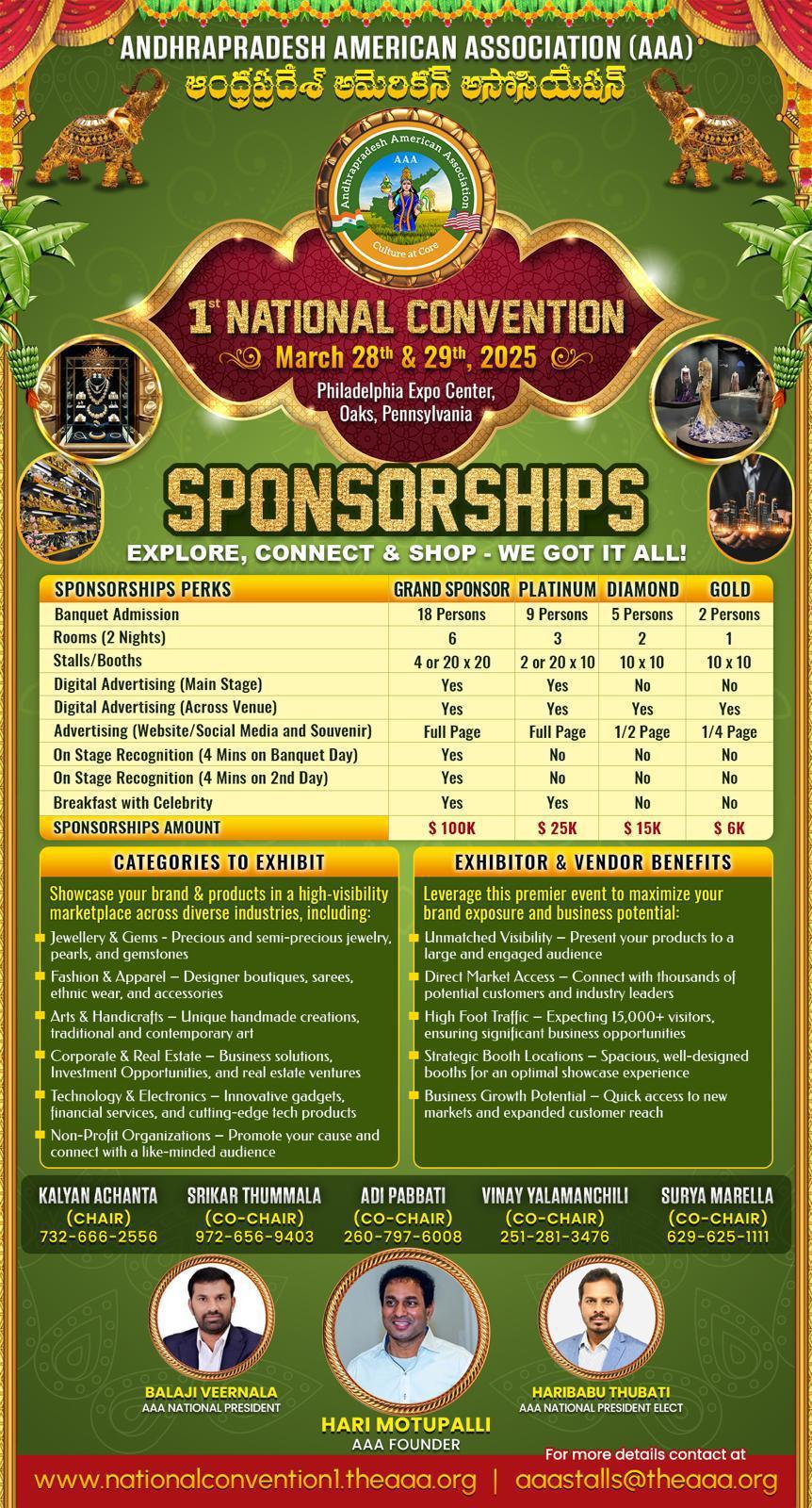 AAA’s First-Ever National Convention – Grand Kickoff with Open Registrations!